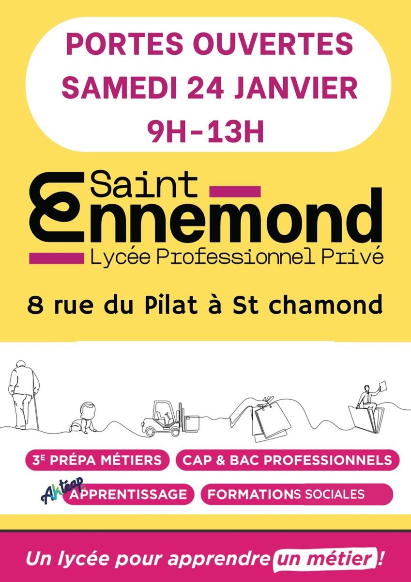 Portes ouvertes - Lycée professionnel Saint-Ennemond