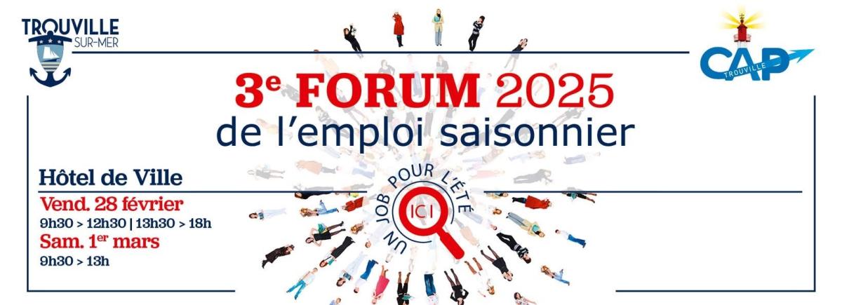 Forum de l'emploi saisonnier ⛱️💼