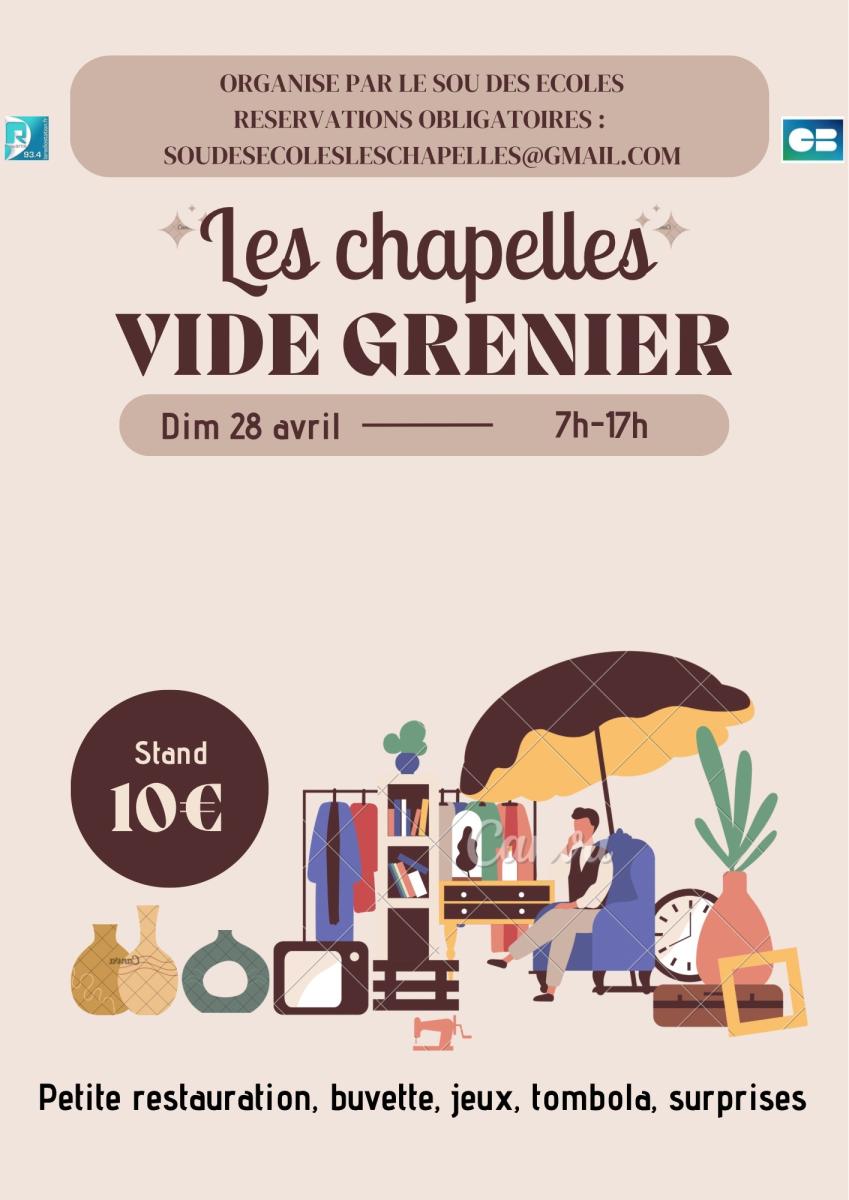 VIDE GRENIER - Les Chapelles