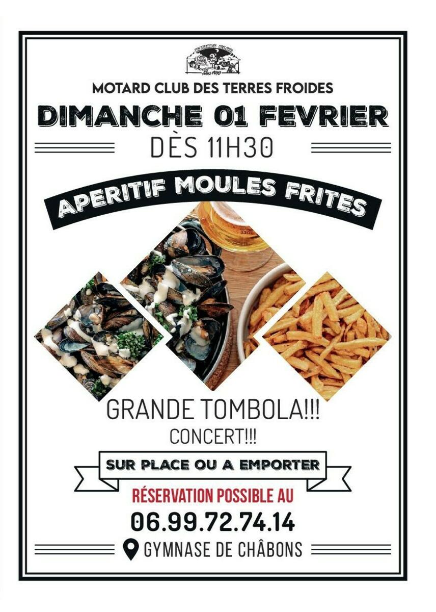 Apéritif moules frites