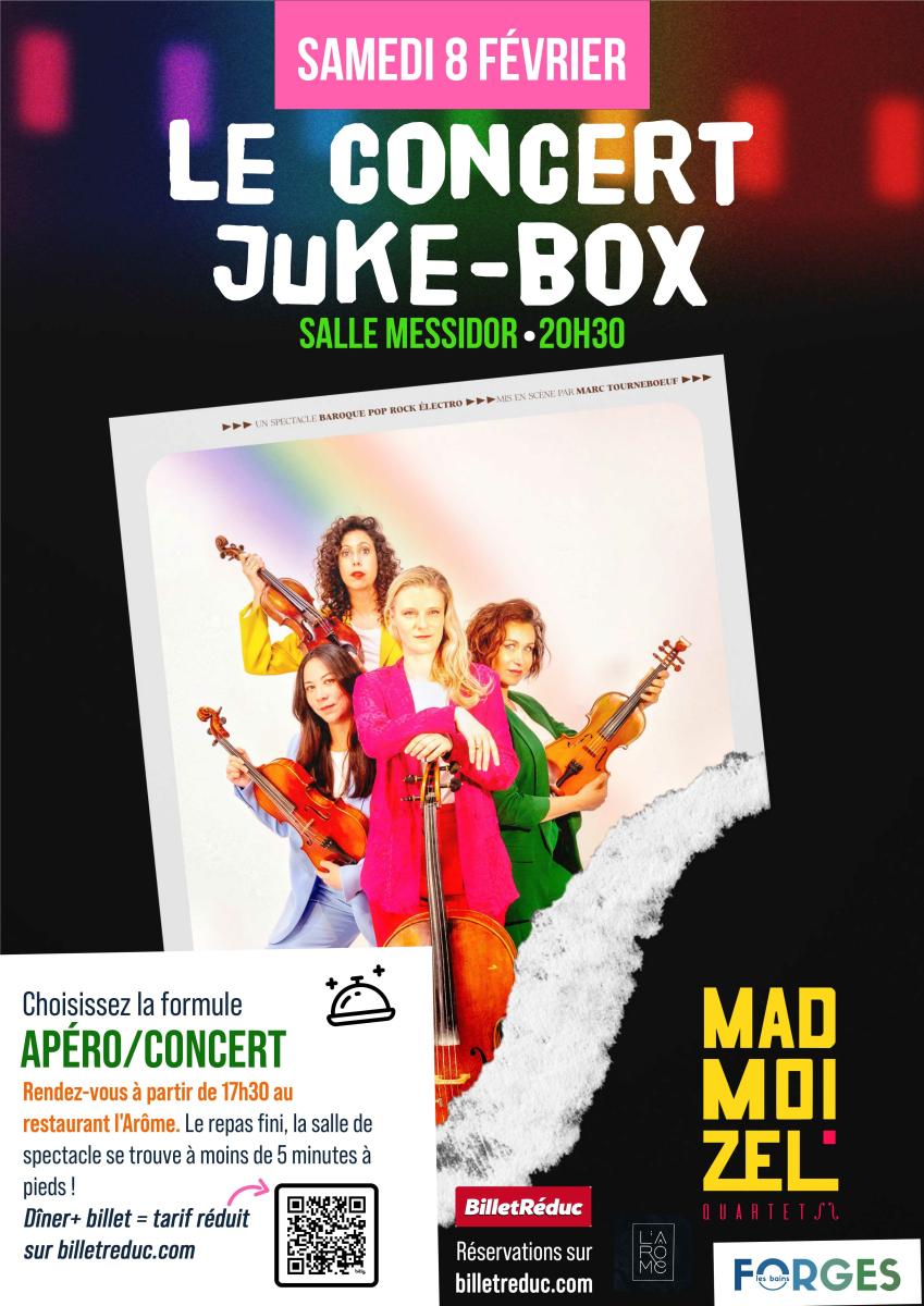 🎶 Concert | 🎻​​ Juke-Box par Madmoizel Quartet