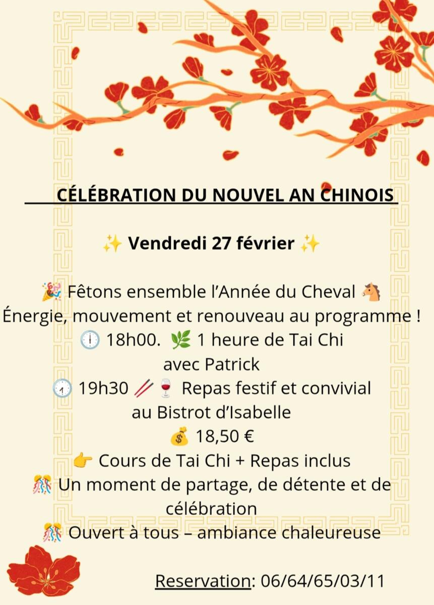 célébration du nouvel an chinois