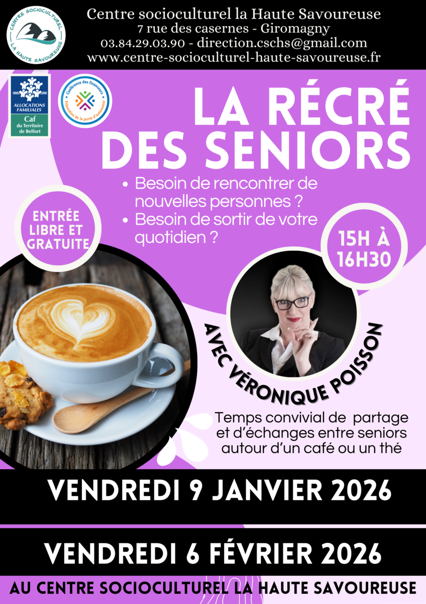 Récré des seniors avec Véronique POISSON