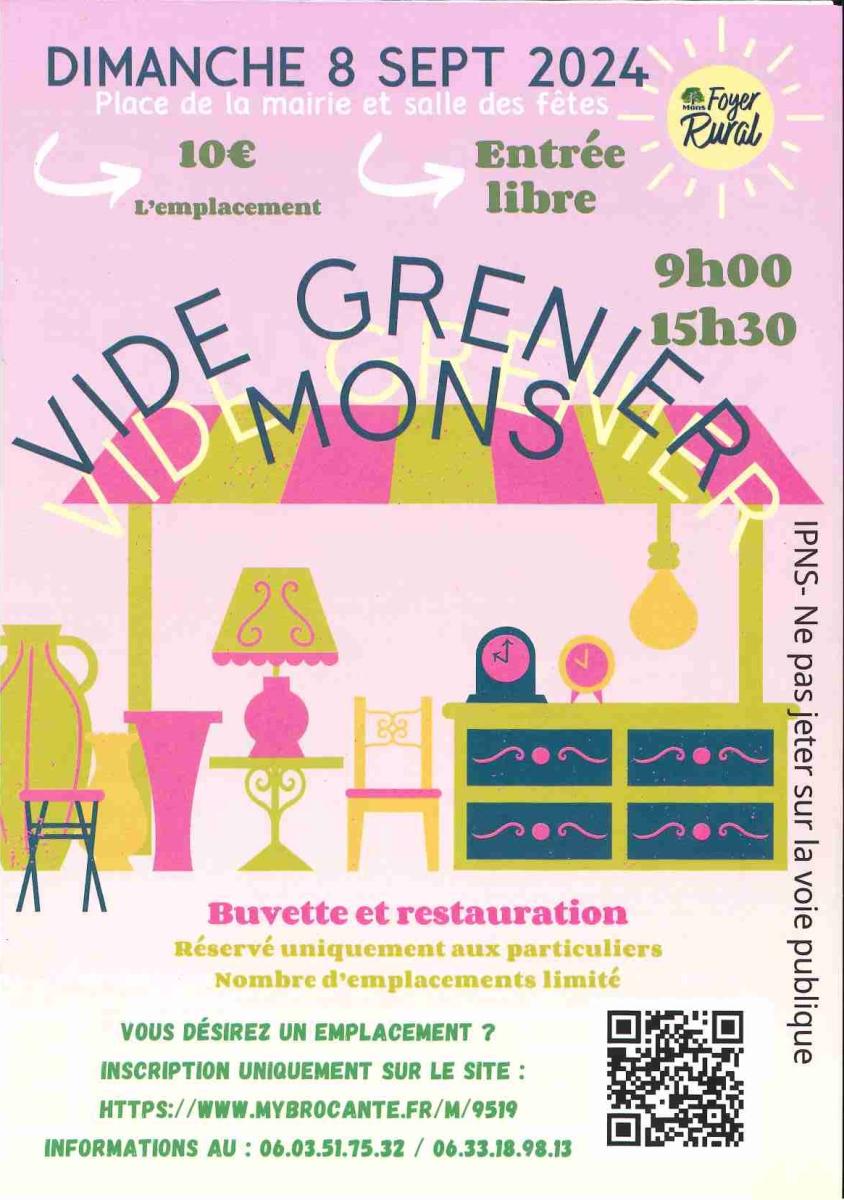 Vide grenier de Mons