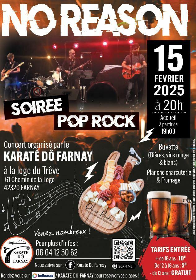 KARATE DO FARNAY -  SOIREE POP ROCK