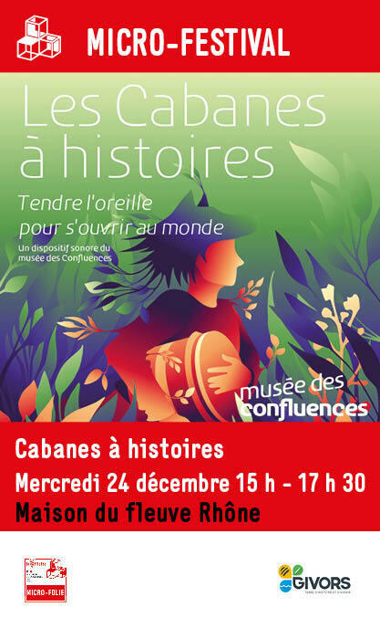 Cabanes à histoires du musée des Confluences de Lyon
