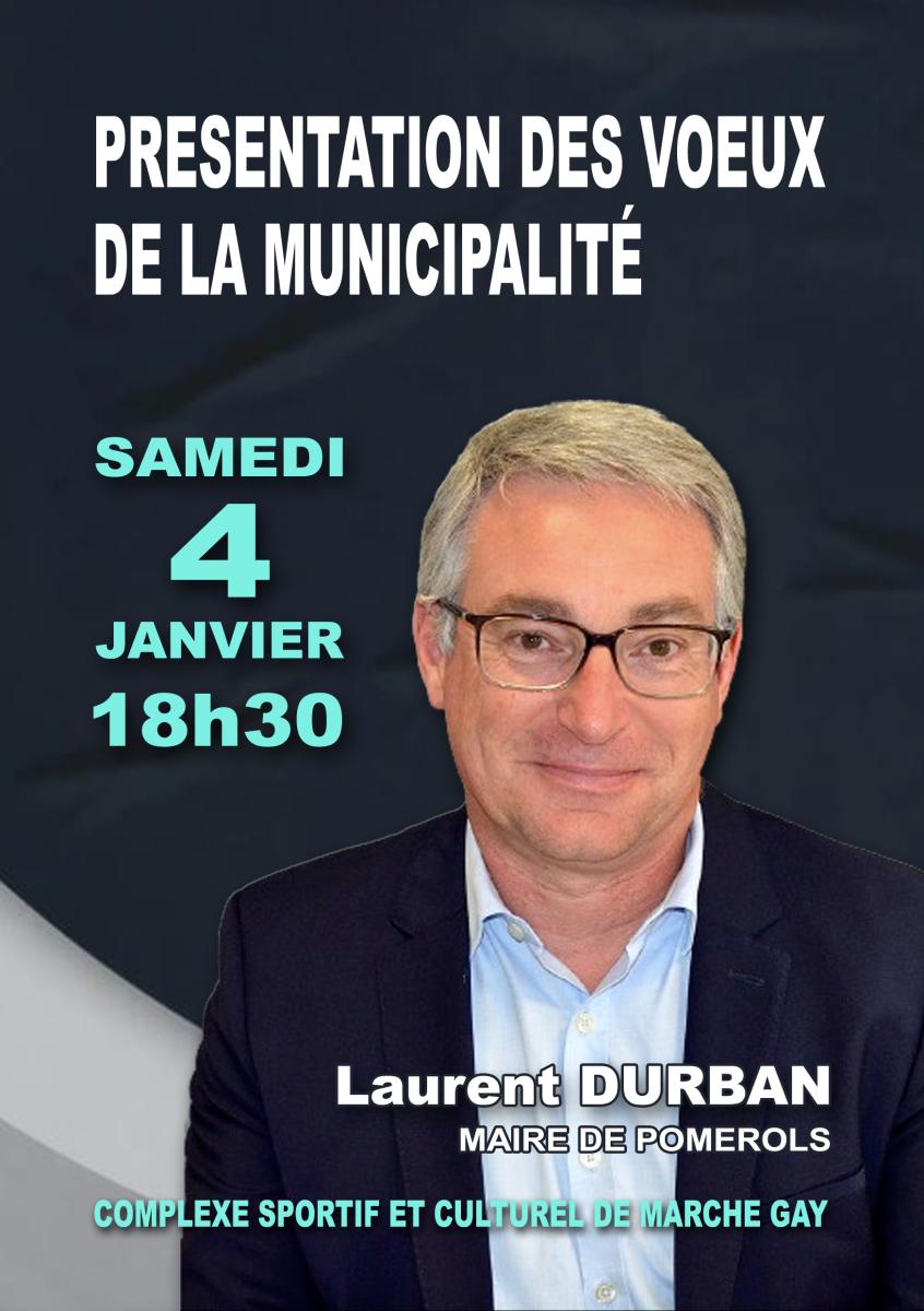 Vœux de M le Maire et de Municipalité