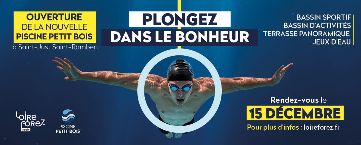 Ouverture de la nouvelle piscine Petit Bois 🏊