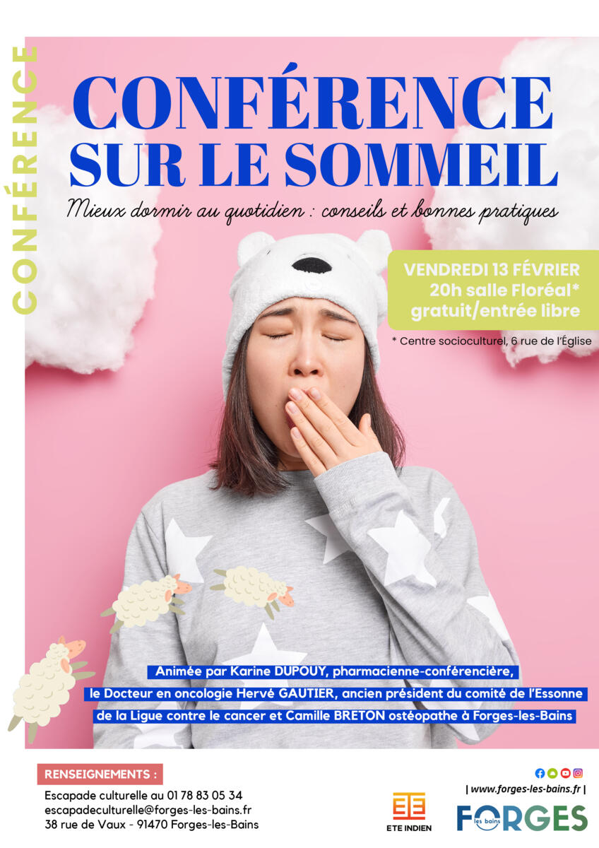 Conférence sur le sommeil 😴🐑