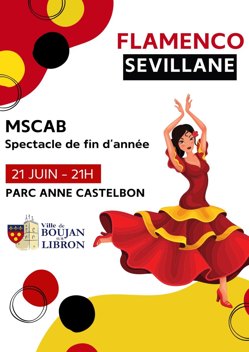 Spectacle – Flamenco et Sevillane