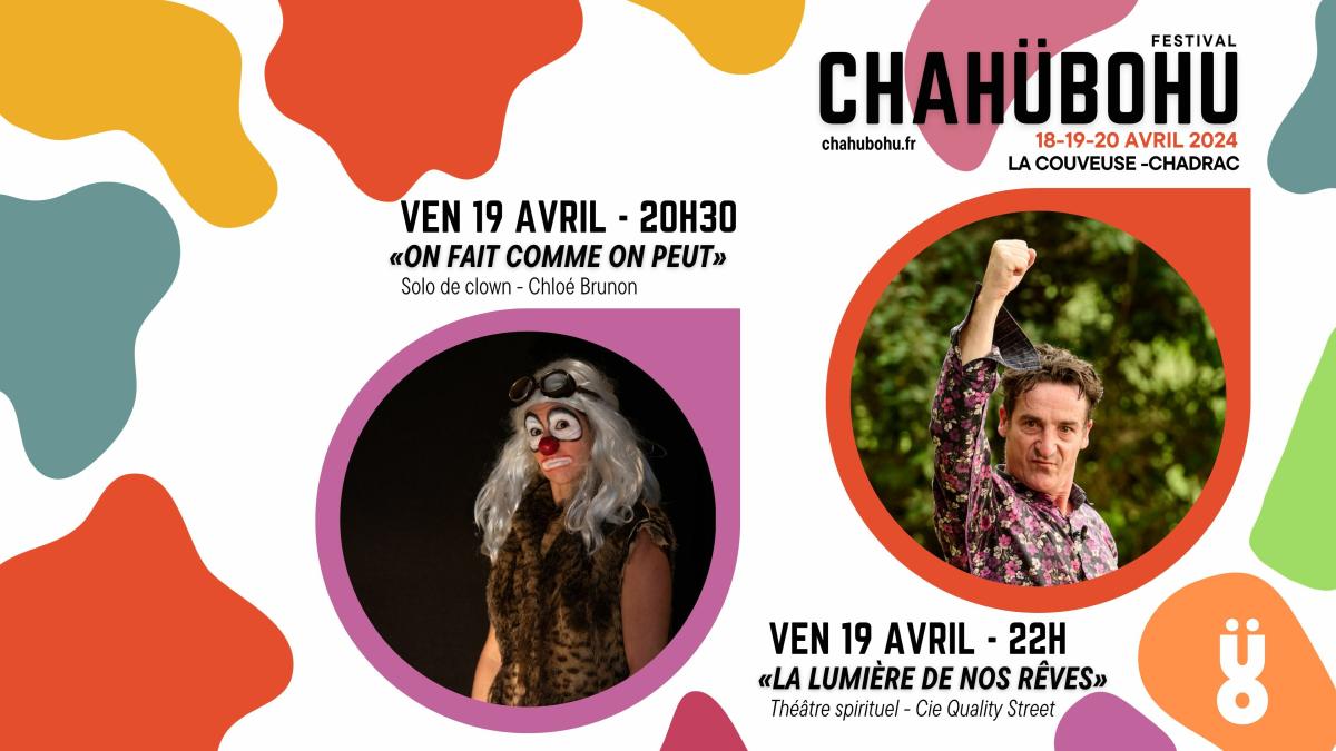 FESTIVAL CHAHÜBOHU / soirée THEÂTRE / 19-04-24