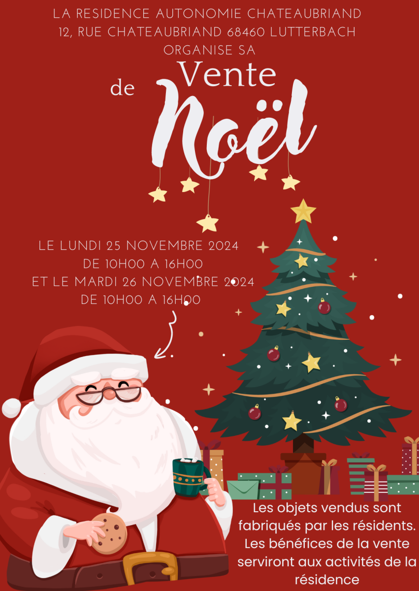 Vente de Noel - Résidence Chateaubriand