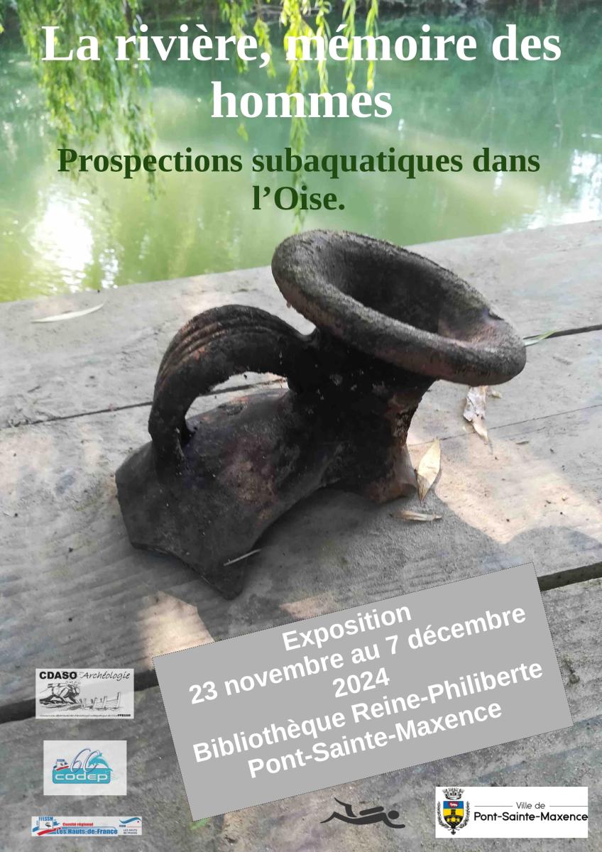 Exposition sur les vestiges de la rivière Oise