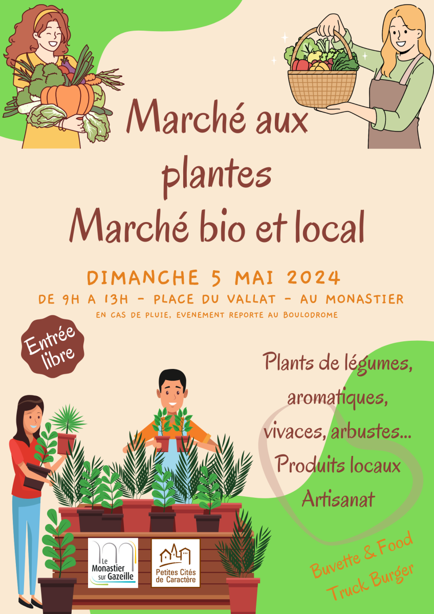 Marché aux plantes - Marché bio & local