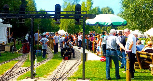 🚂 Les petits trains dans le parc de la Brèche -Juin 2024