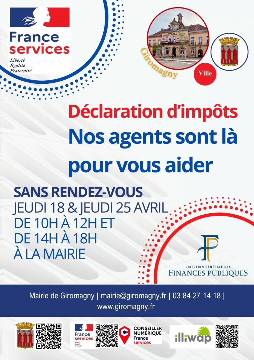 Journée spéciale Déclaration d’impôts avec France Services