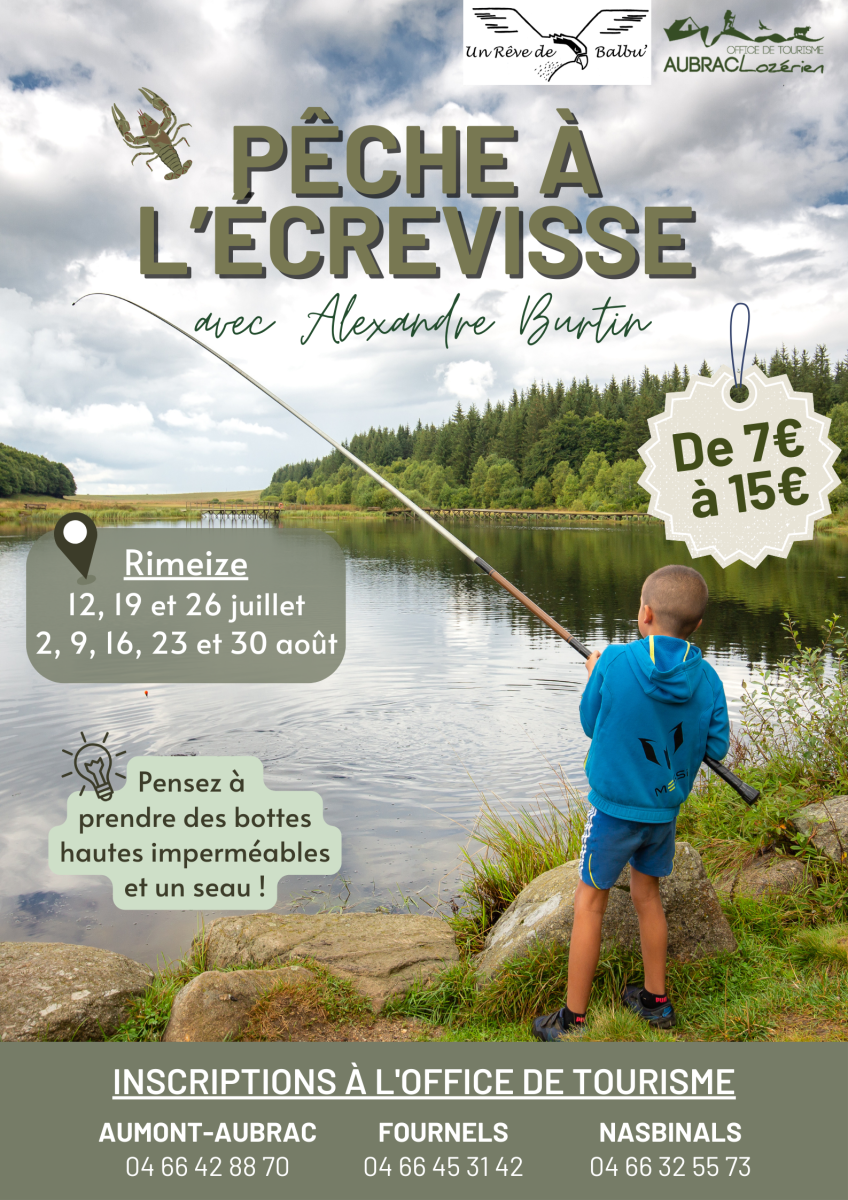 Sortie pêche à l'ecrevisse