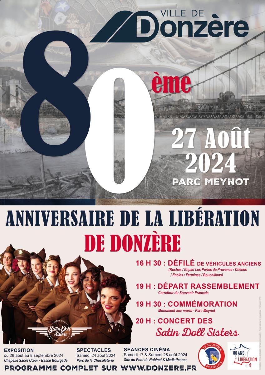 Spectacle - 80ème Anniversaire de la Libération de Donzère