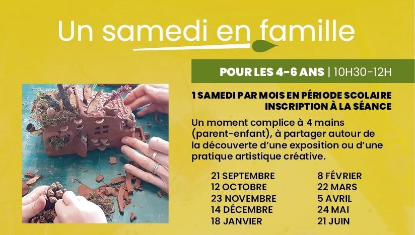 Atelier "samedi en famille" 🎨 (Musée Villa Montebello)