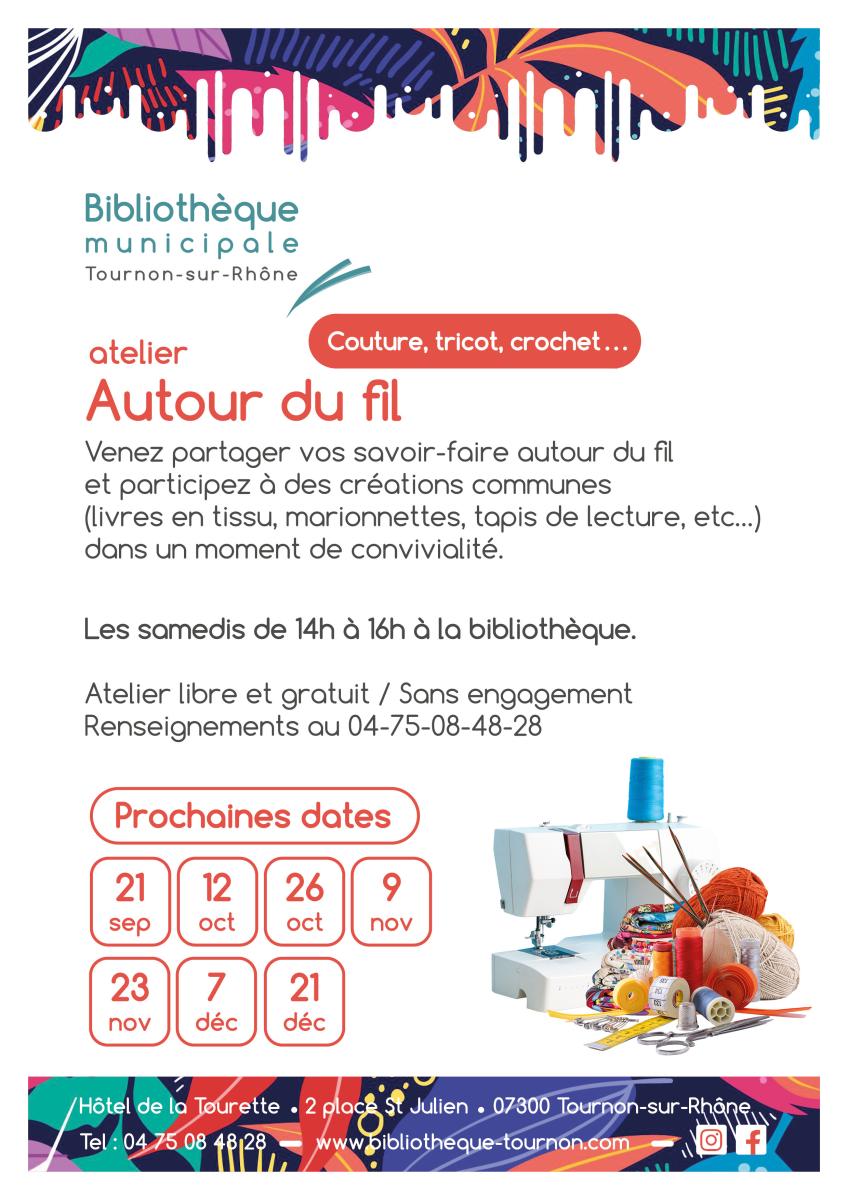 ATELIER AUTOUR DU FIL