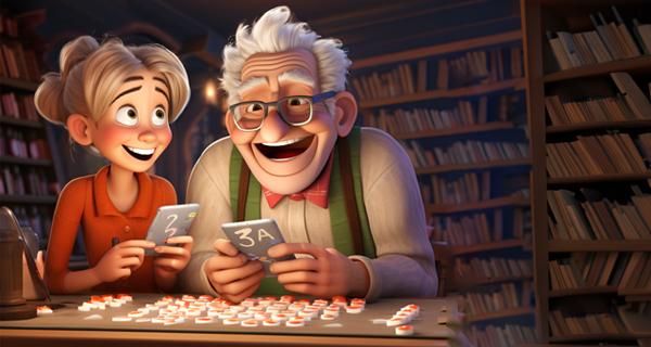 📖 👴 🎲 👵 Le café des seniors