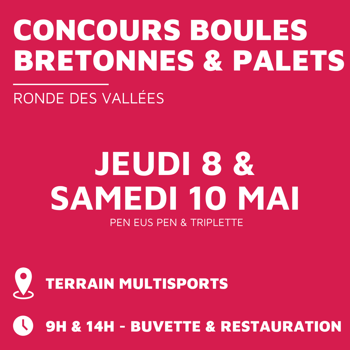 Boules Bretonnes & Palets - Ronde des Vallées