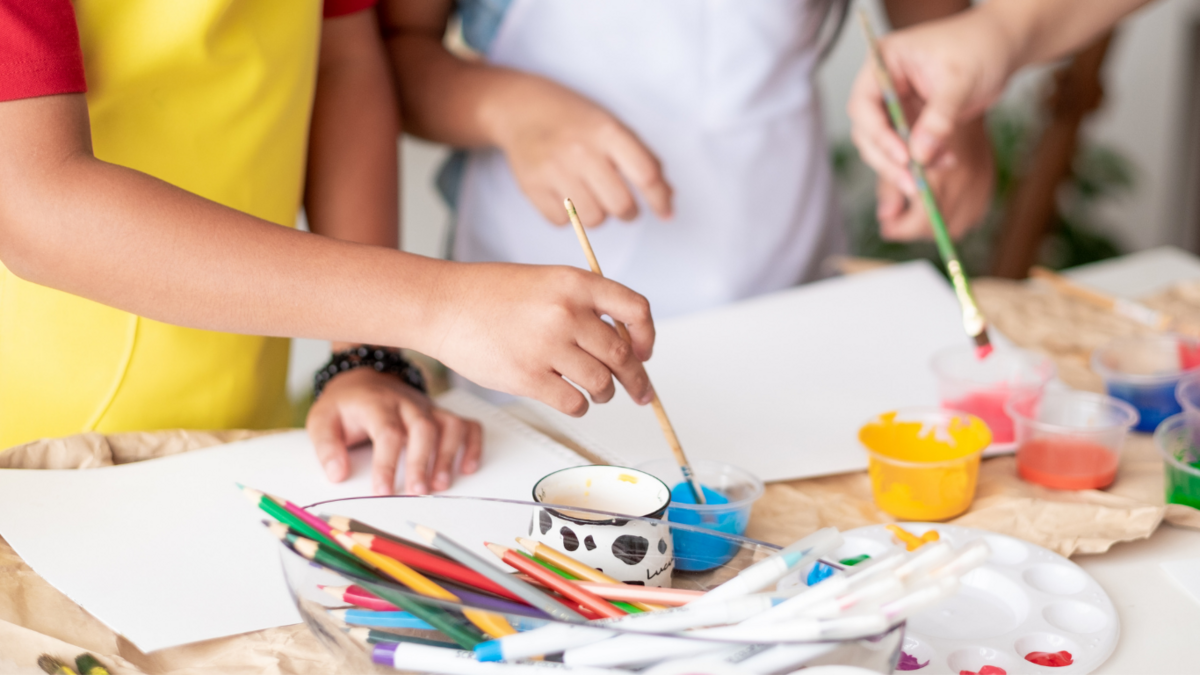 Arts plastiques duo parents-enfants