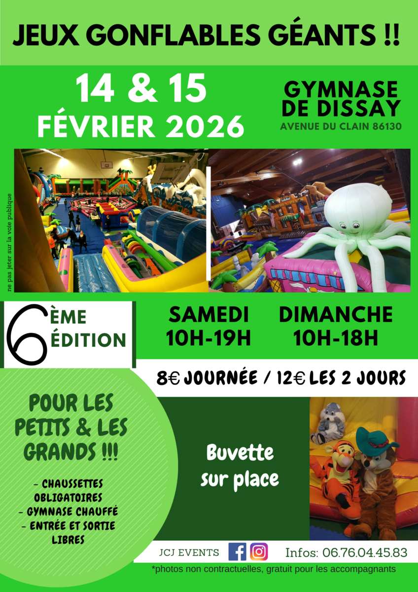 Jeux gonflables géants