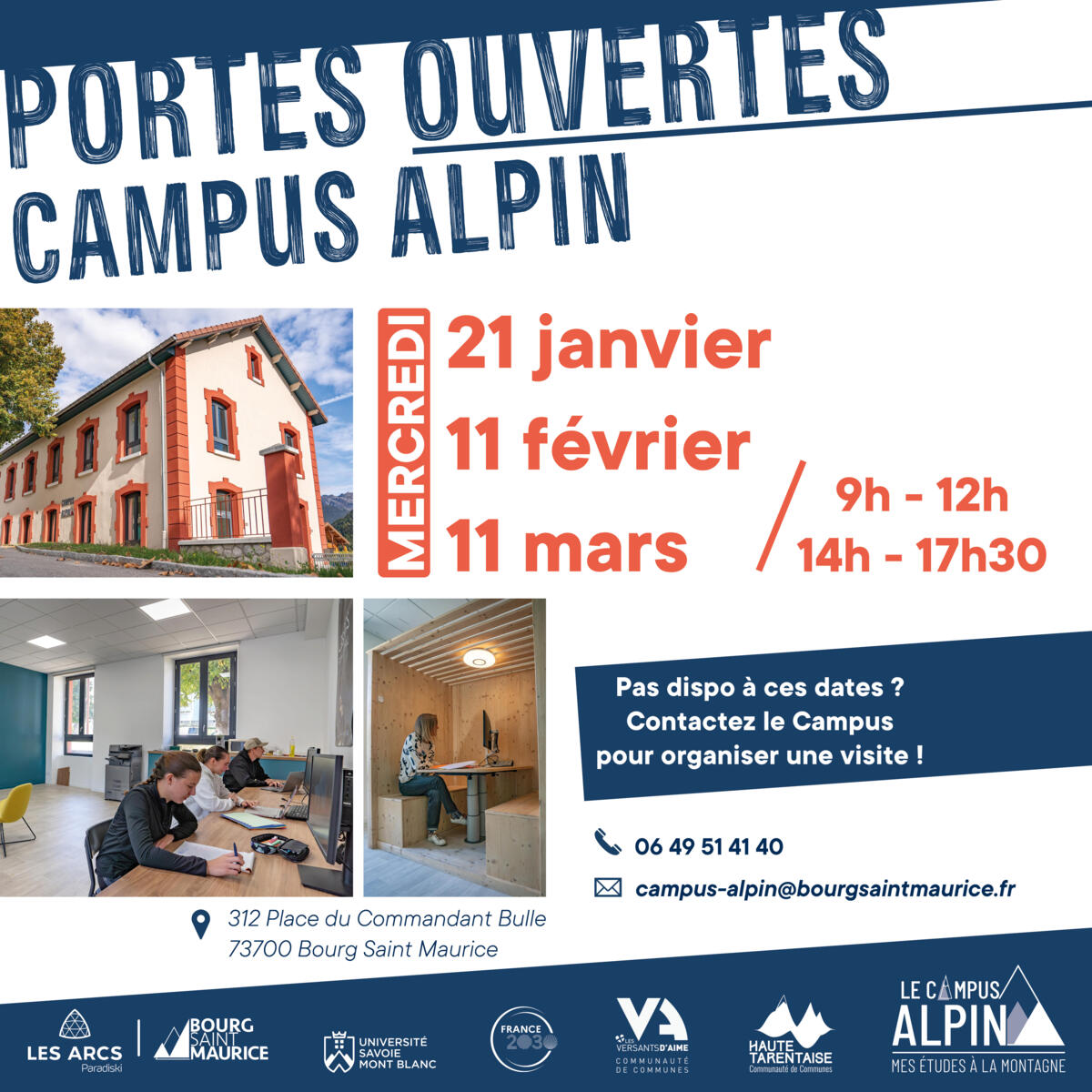 Journée Portes ouvertes Campus Alpin