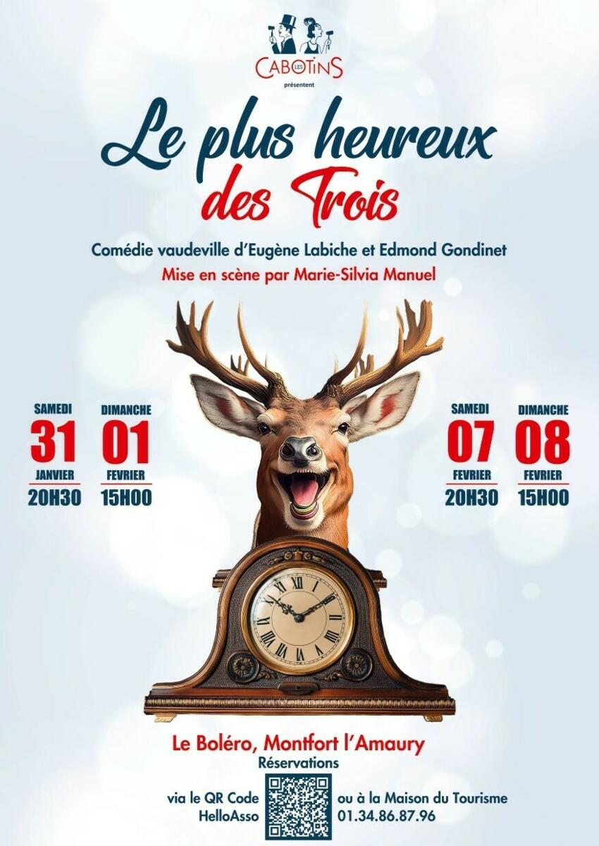 Théâtre | Le plus heureux des trois 🎭