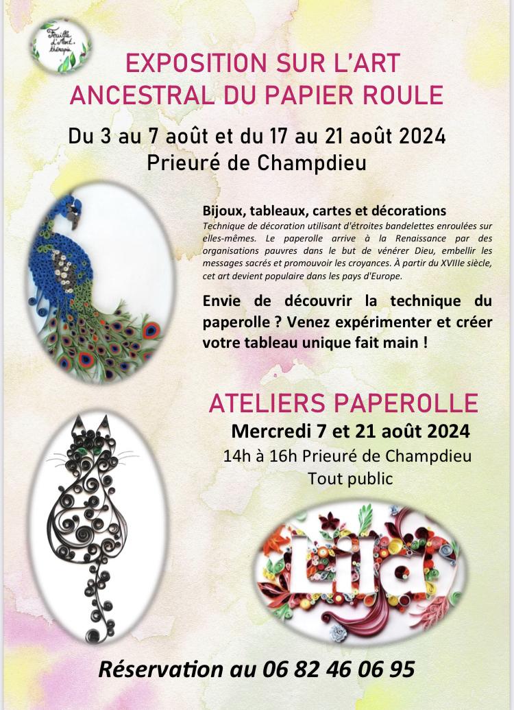 Expo atelier « Paperolle »
