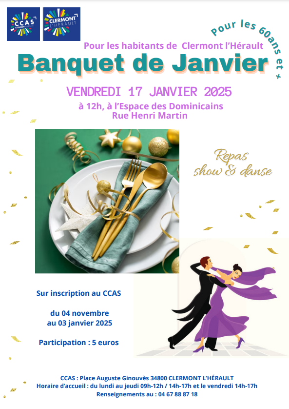 BANQUET DE JANVIER