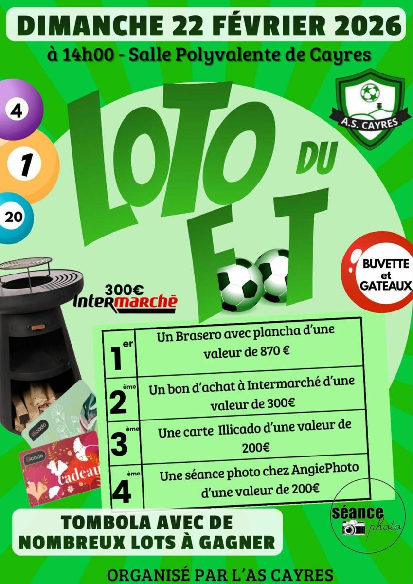 LOTO DU FOOT - CAYRES