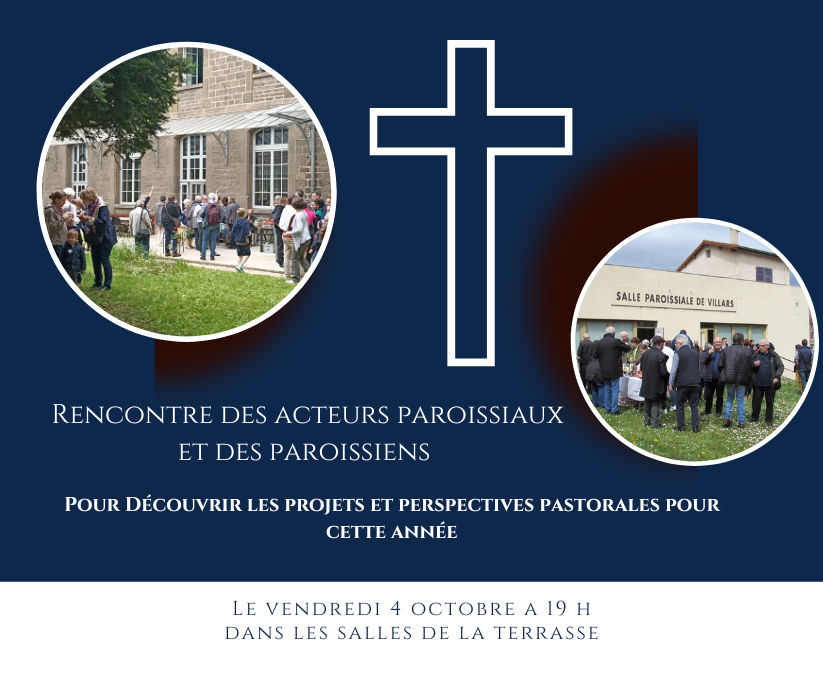 Rencontre des acteurs paroissiaux et paroissiens