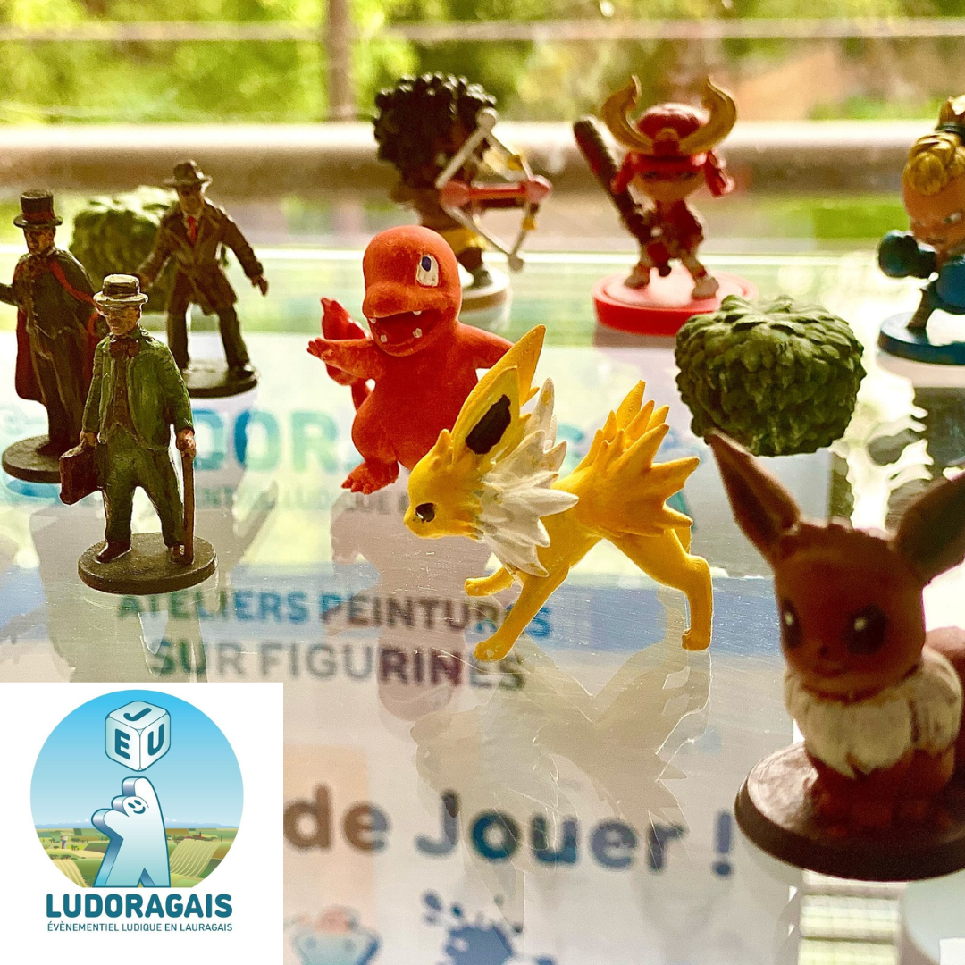 Peinture sur figurine animé par Ludoragais