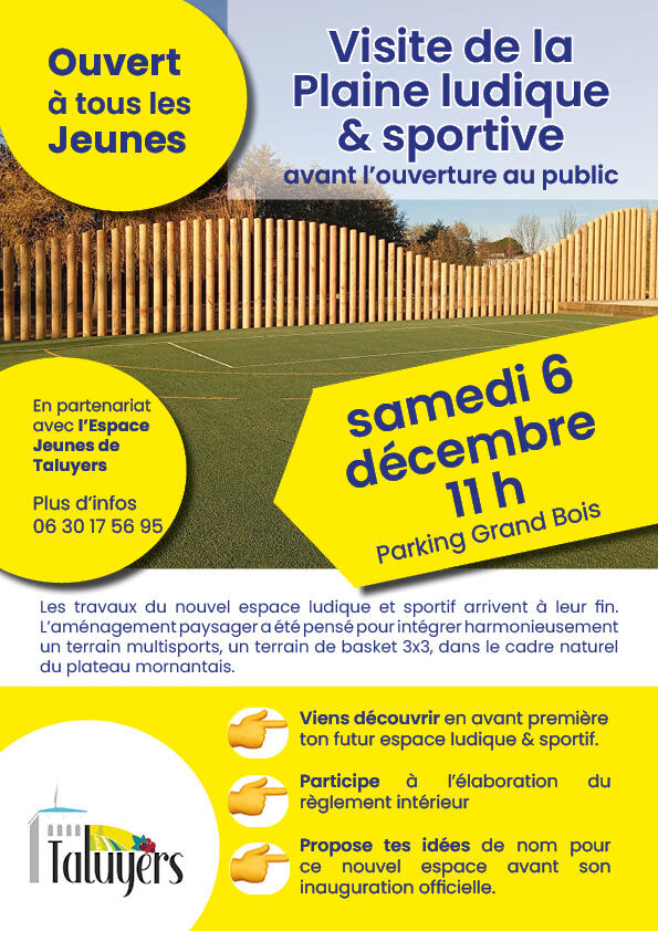 VISITE PLAINE LUDIQUE ET SPORTIVE