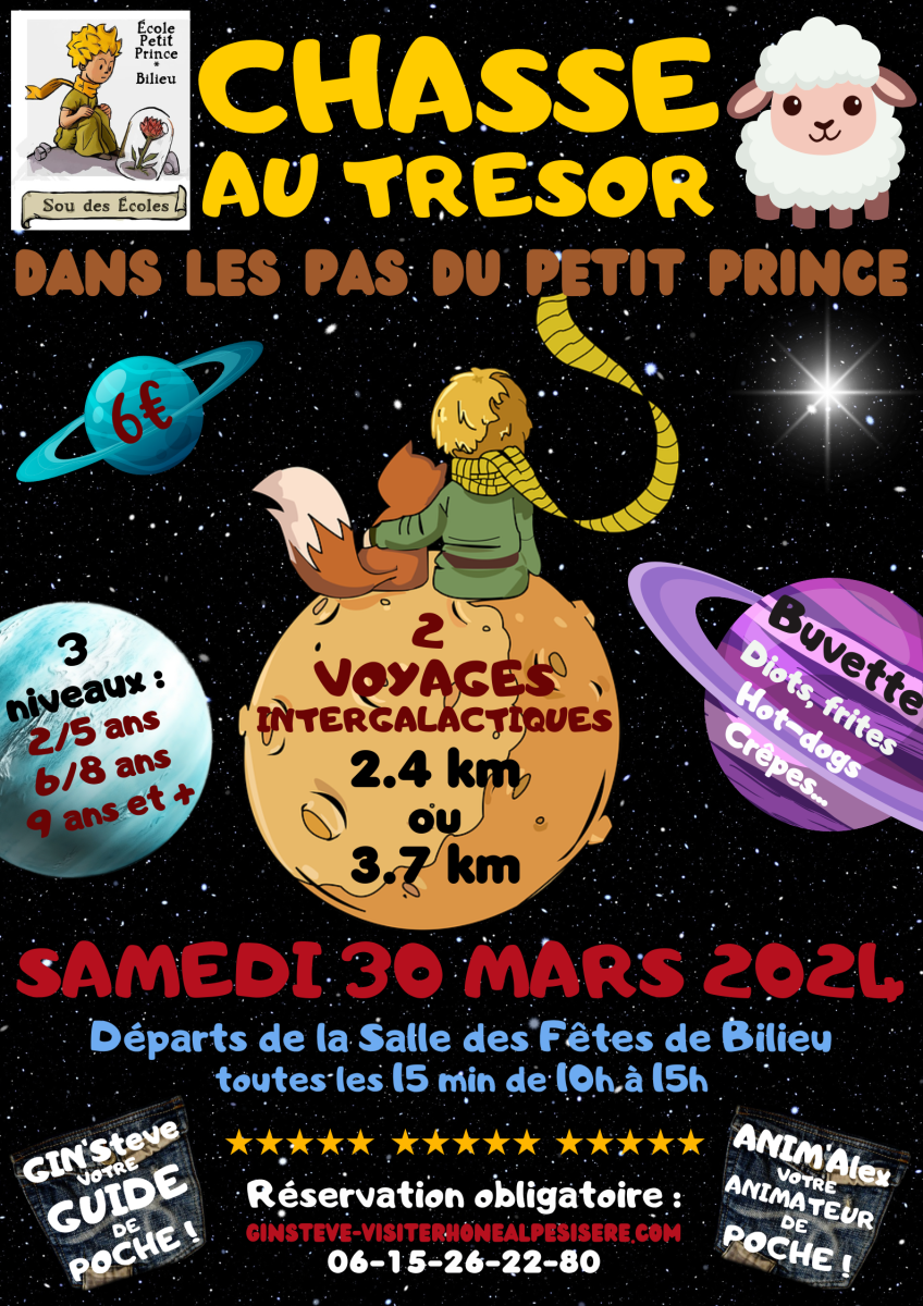 SOU DE BILIEU : chasse au trésor - sur les pas du Petit Prince !