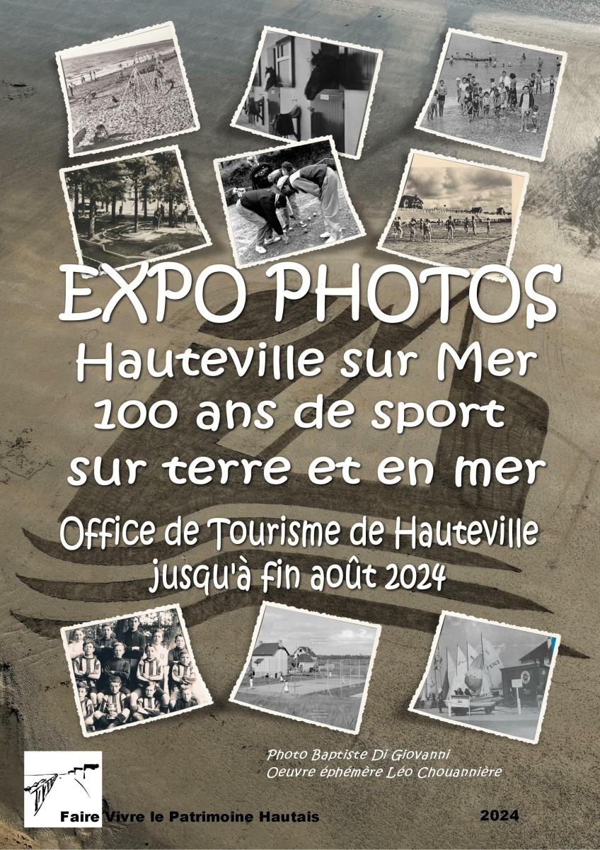 Exposition "Hauteville-sur-Mer, 100 ans de sport sur terre et sur mer"