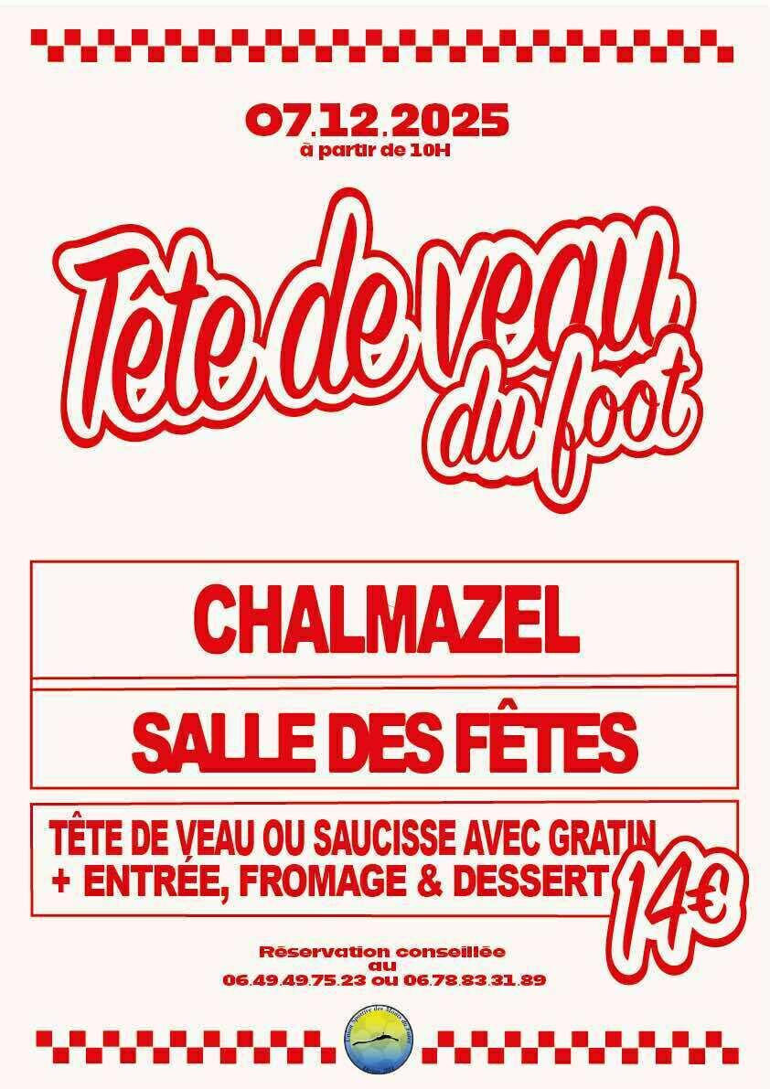 Tête de veau du foot