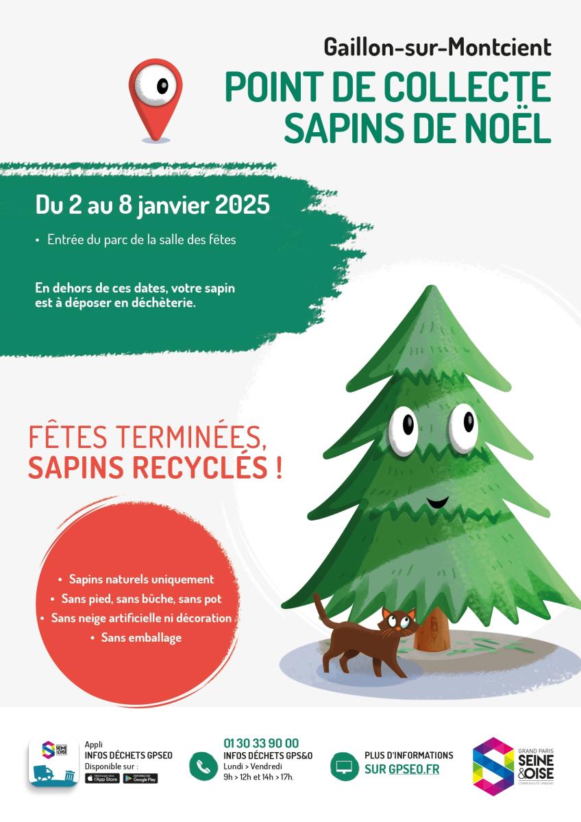 Collecte des sapins 🎄