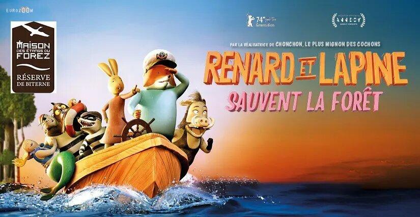 Festival Tous en Salle : Atelier nature avec le film Renard et Lapine à St Bonnet Le Château