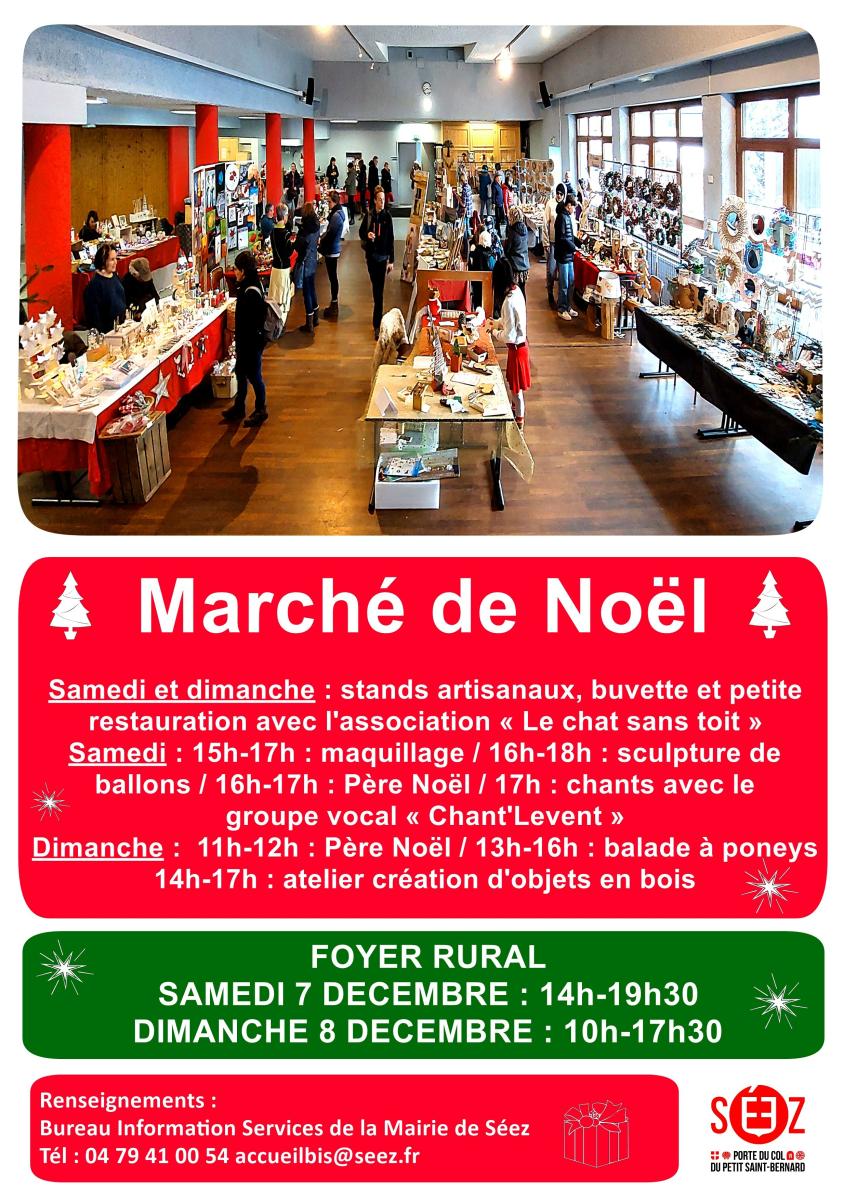 Marché de Noël au foyer rural