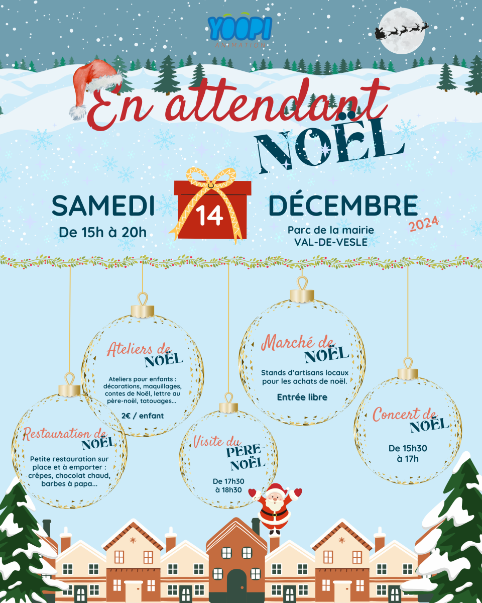 En attendant Noël : Par l'association YOOPI