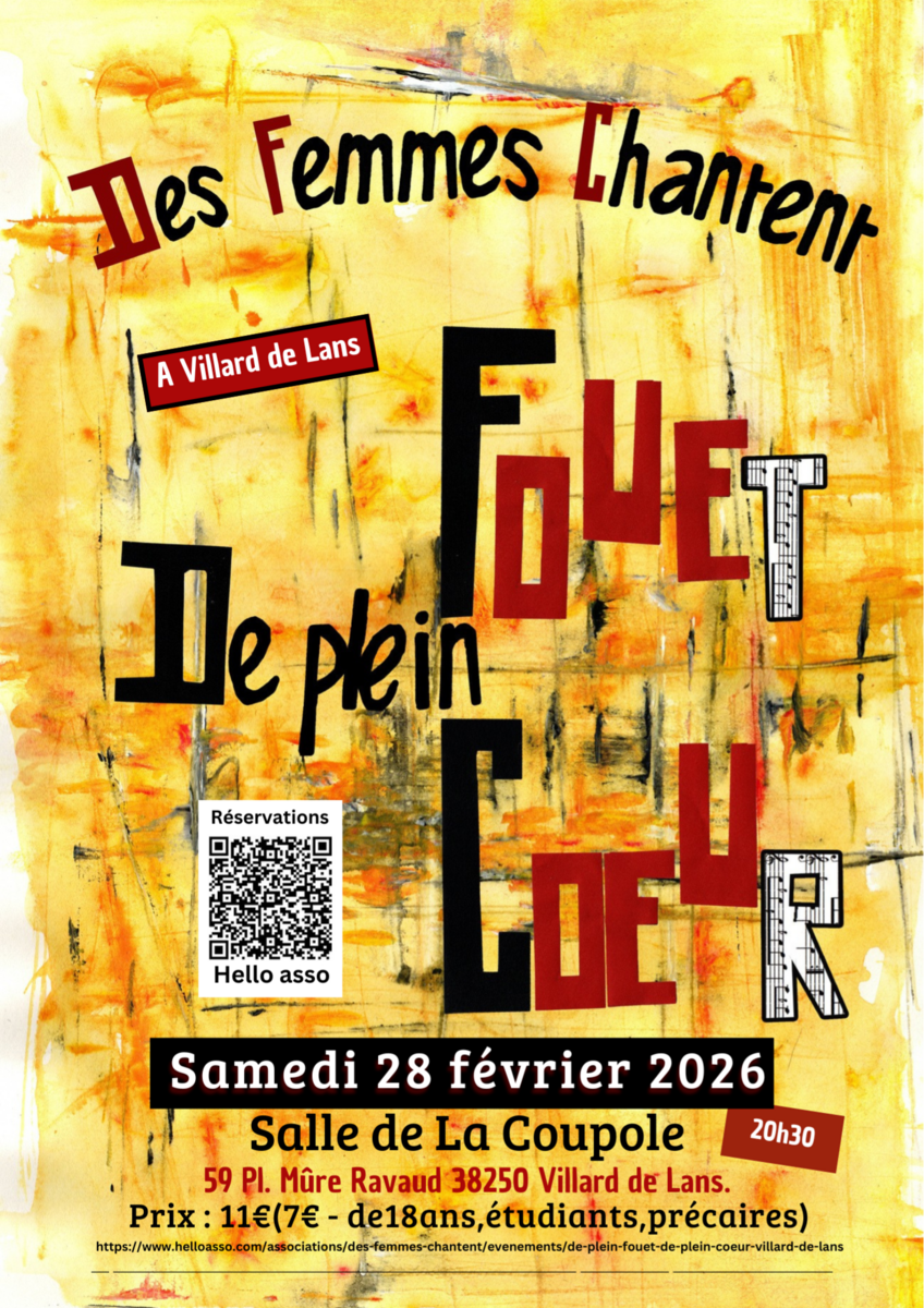 DE PLEIN FOUET DE PLEIN CŒUR