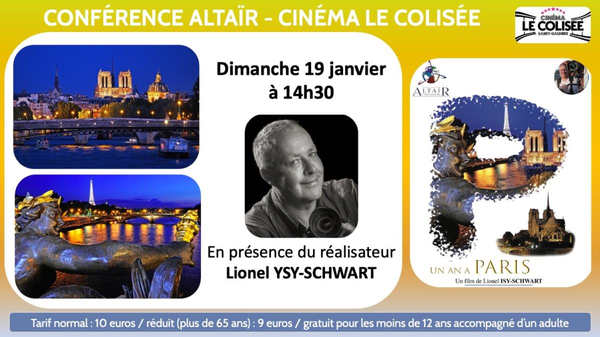 CONFERENCE ALTAIR - PARIS, UN AN A PARIS -