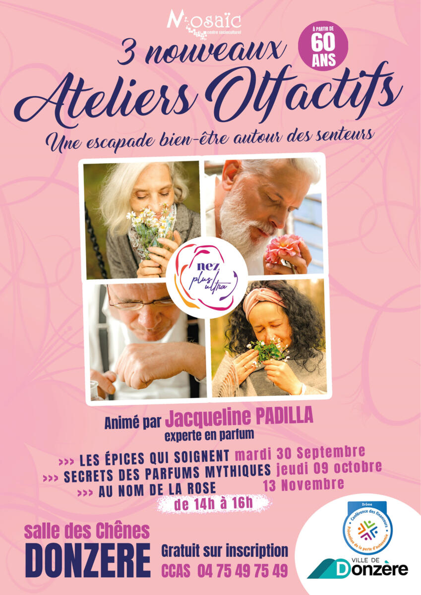 Ateliers Olfactifs - Mozaïc