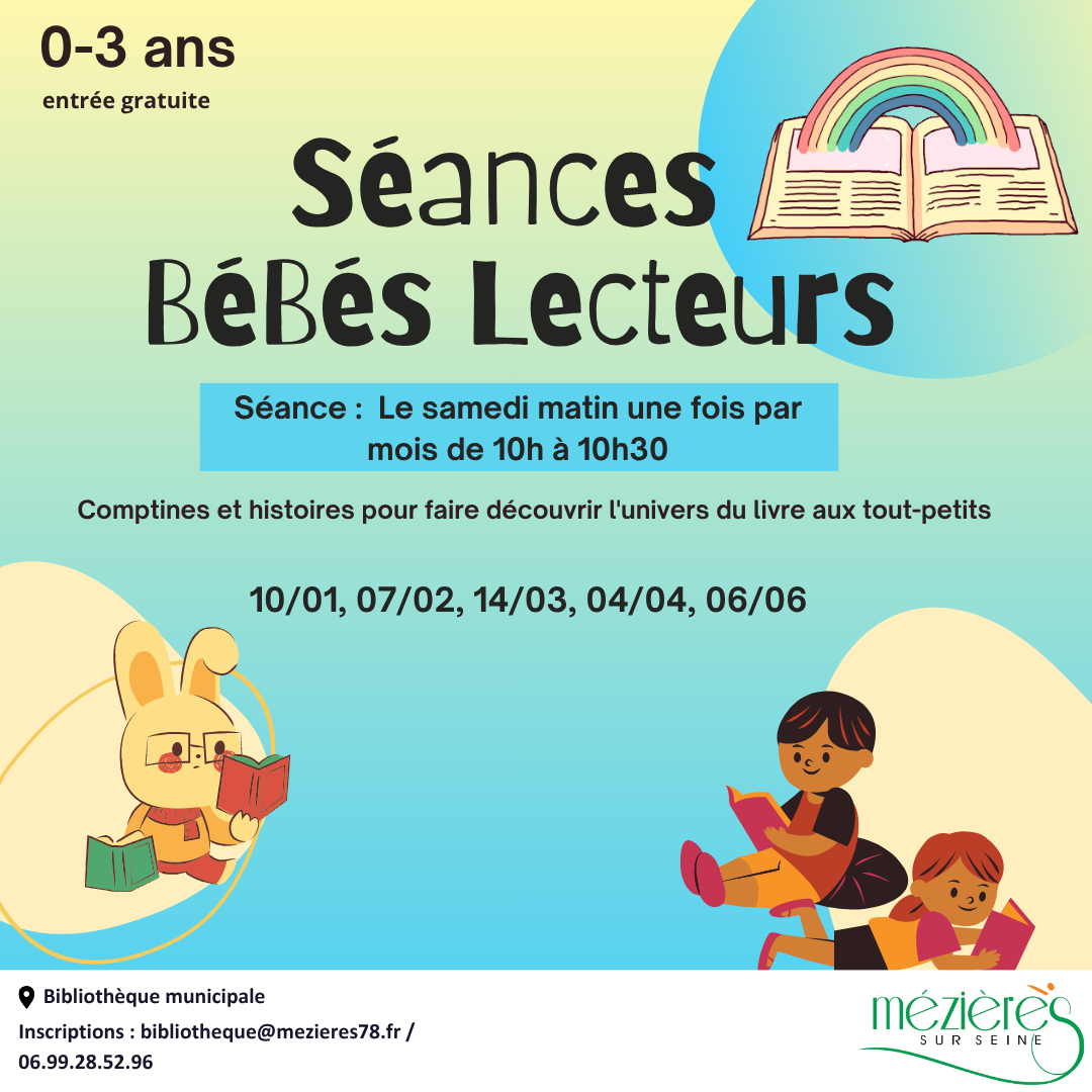 Séance Bébés Lecteurs 📚