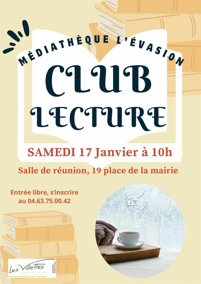 CLUB LECTURE - LES VILLETTES