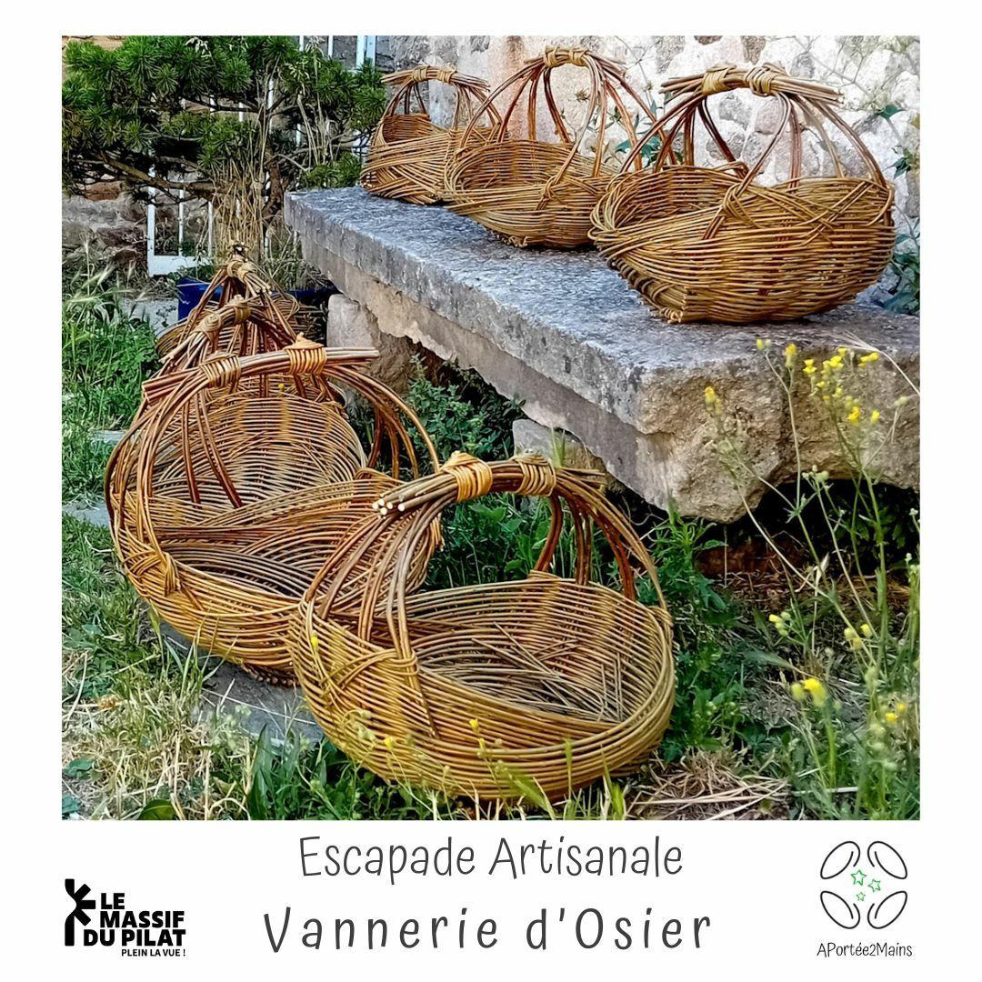 Atelier "Vannerie Panier Zarzo Rond"