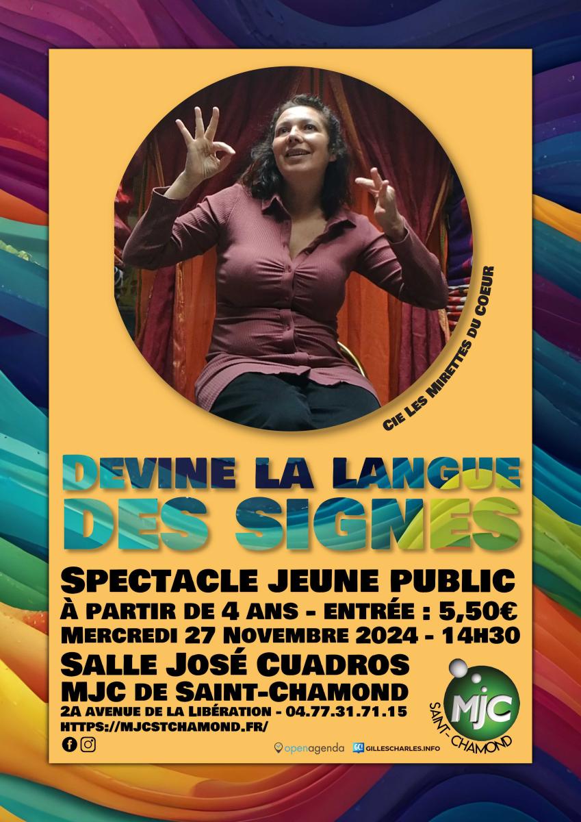 Spectacle - Devines la langue des signes